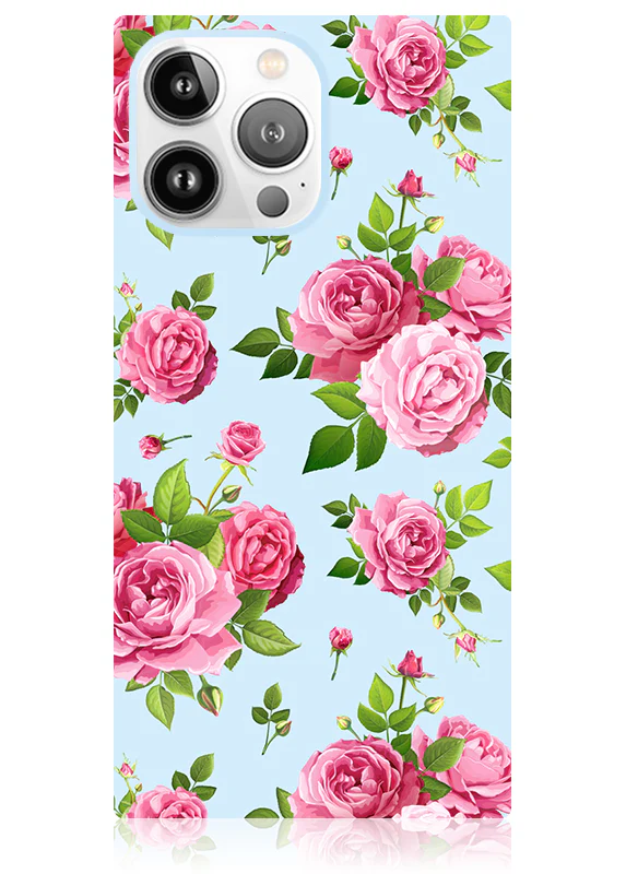 SQUARE® Pink Rose Bouquet iPhone Case - Image 35