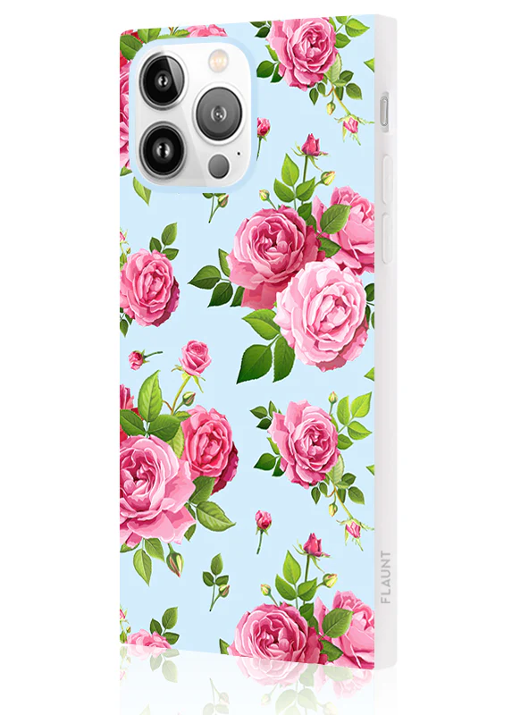 SQUARE® Pink Rose Bouquet iPhone Case - Image 40