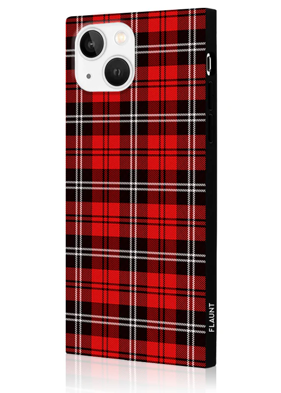 SQUARE® Red Plaid iPhone Case - Image 18