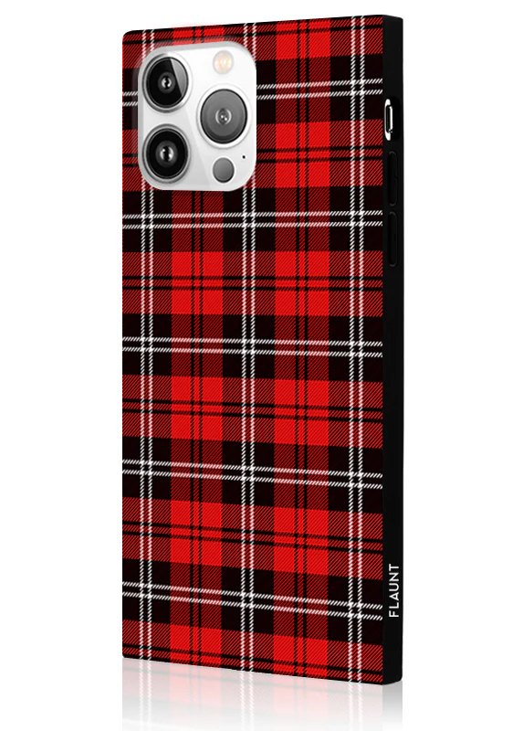 SQUARE® Red Plaid iPhone Case - Image 36