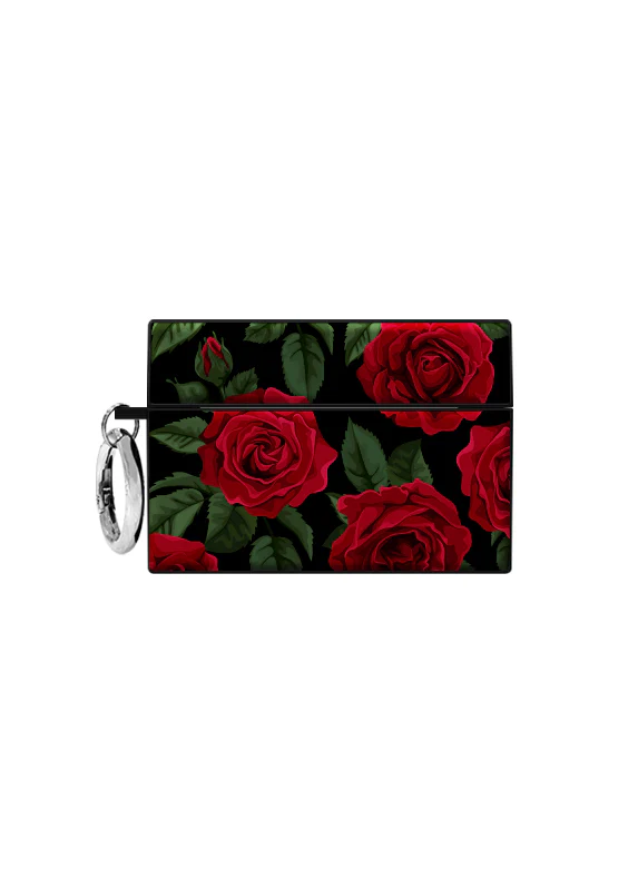 SQUARE® Rose Print AirPods Case - Image 16