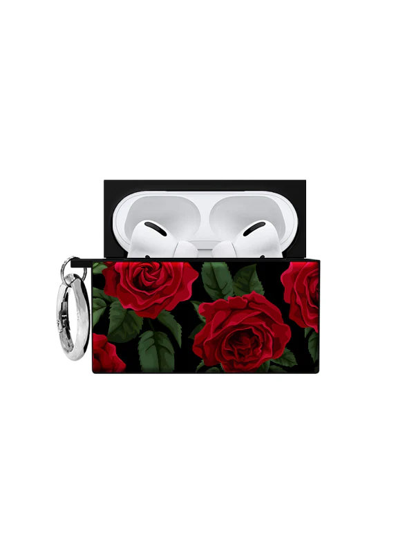 SQUARE® Rose Print AirPods Case - Image 17