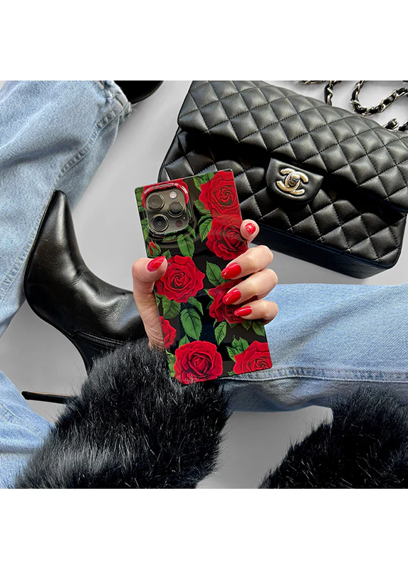 SQUARE® Rose Print Galaxy Case - Image 31
