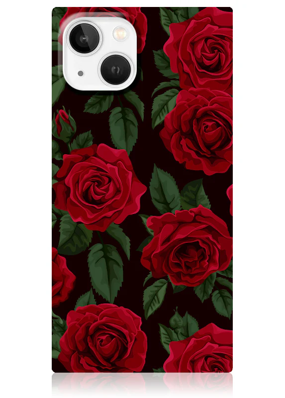 SQUARE® Rose Print iPhone Case - Image 11