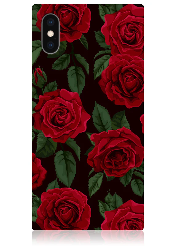 SQUARE® Rose Print iPhone Case - Image 33