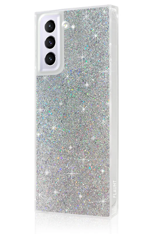 SQUARE® Silver Glitter Galaxy Case - Image 12