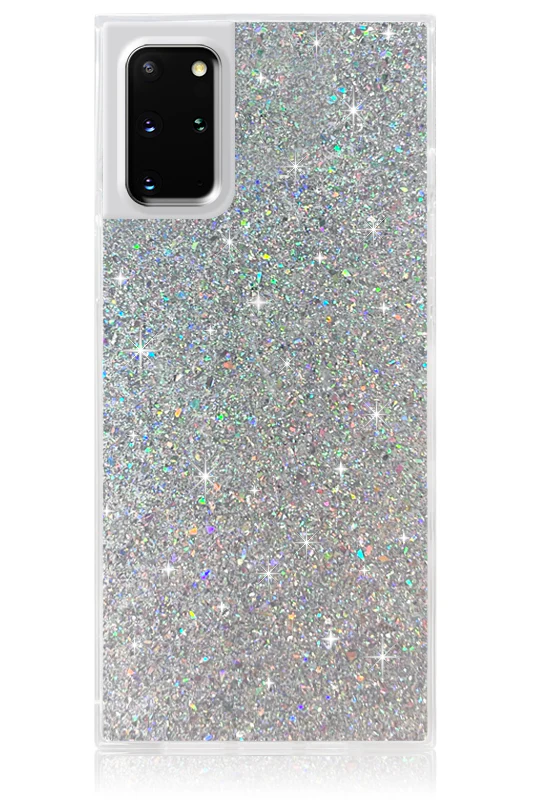 SQUARE® Silver Glitter Galaxy Case - Image 17