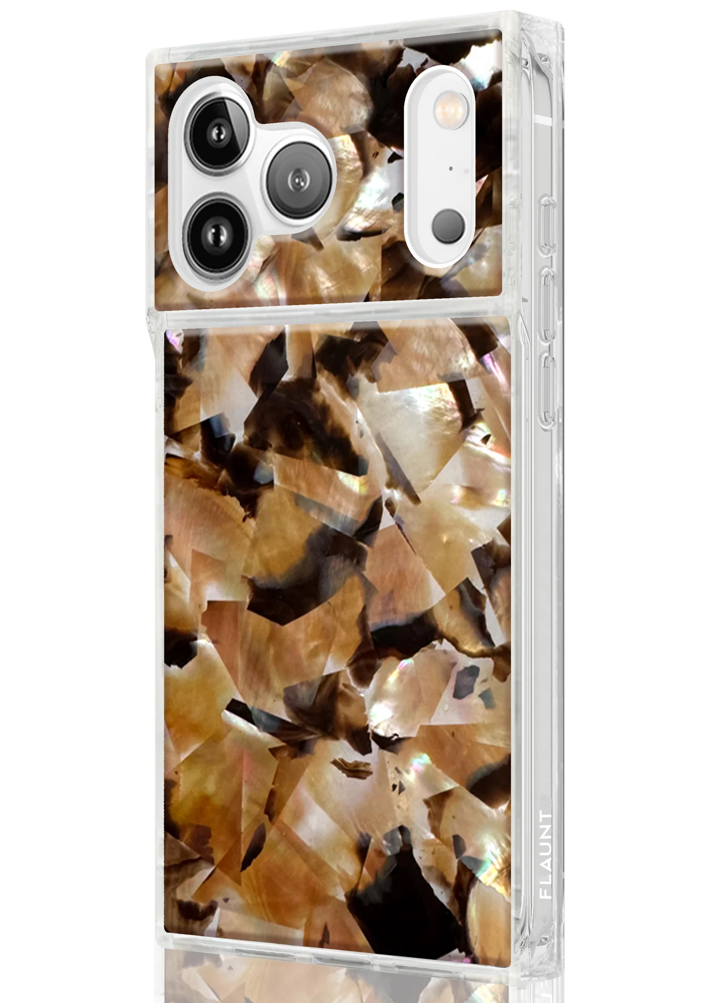 SQUARE® Brown Abalone Shell iPhone Case - Image 2