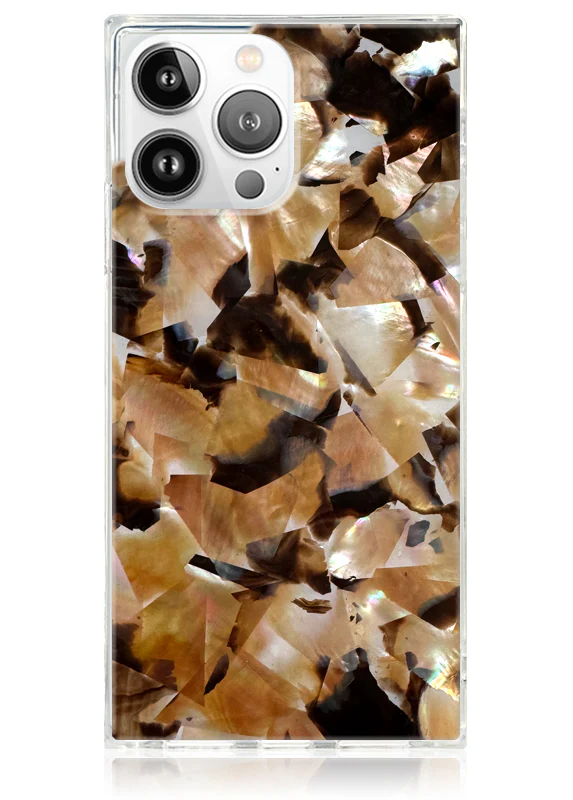 SQUARE® Brown Abalone Shell iPhone Case - Image 31