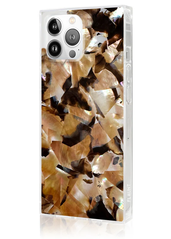 SQUARE® Brown Abalone Shell iPhone Case - Image 42