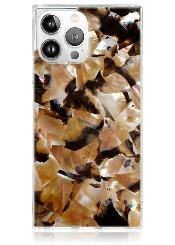 SQUARE® Brown Abalone Shell iPhone Case - Image 43