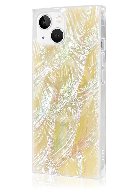 SQUARE® Butter Yellow Mother of Pearl iPhone Case - Image 52