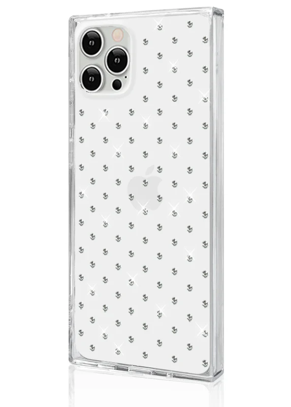 SQUARE® Crystal Rhinestone iPhone Case - Image 4