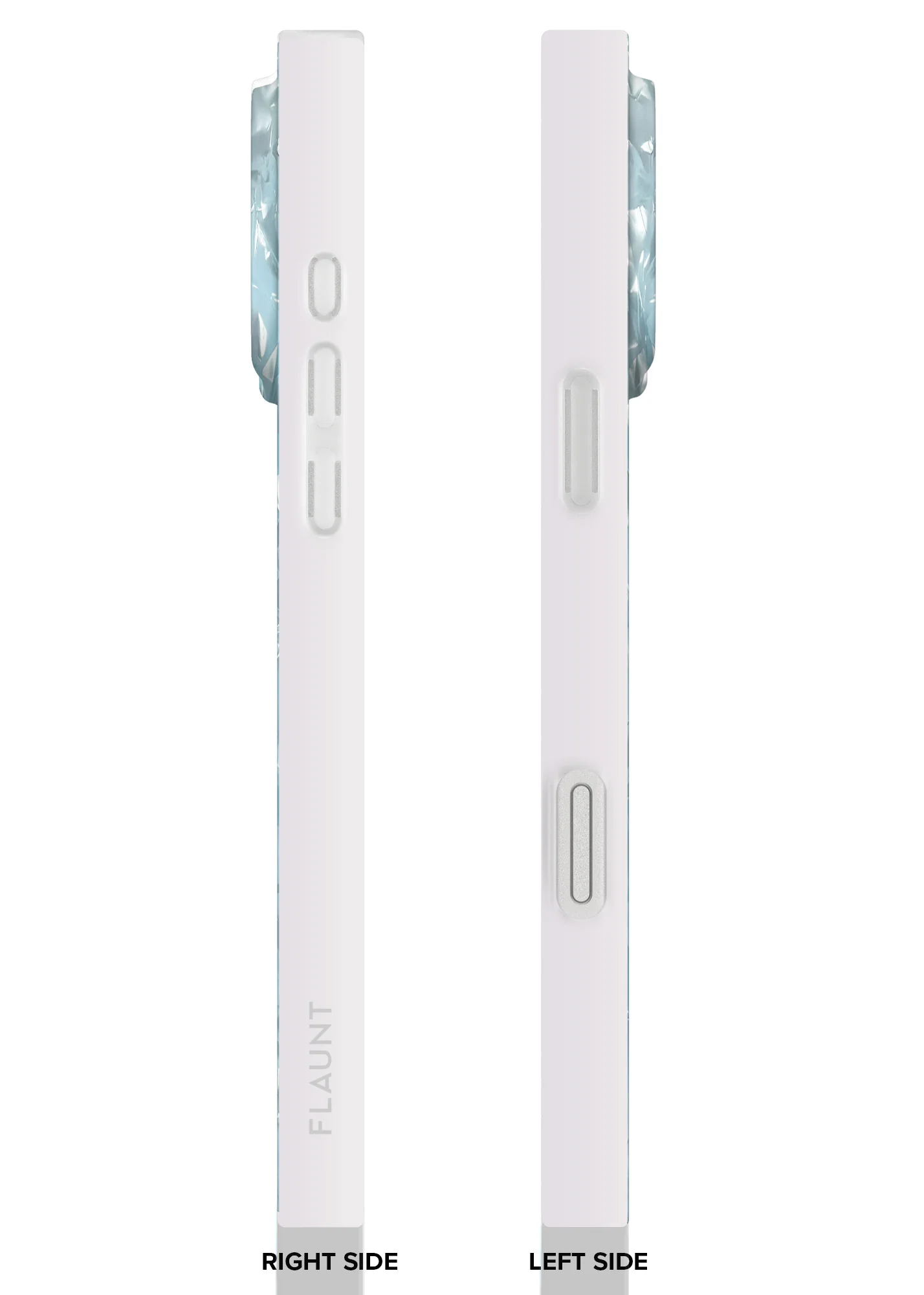 SQUARE® Icy Blue Pearl iPhone Case - Image 73