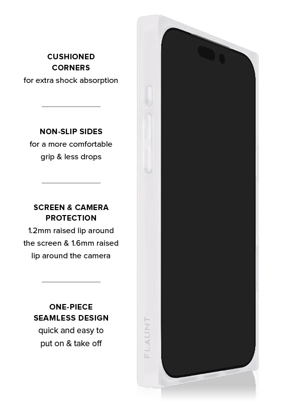 SQUARE® White Polka Dot iPhone Case - Image 35