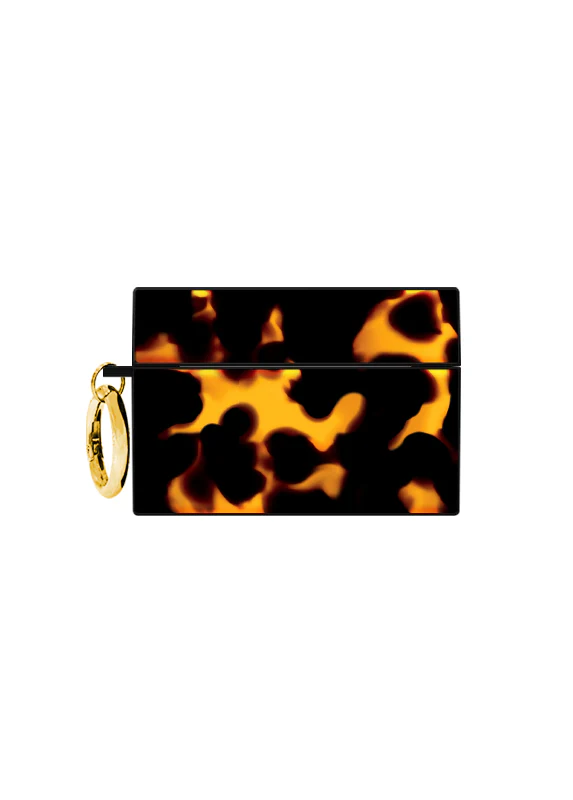 SQUARE® Tortoise Print AirPods Case - Image 11