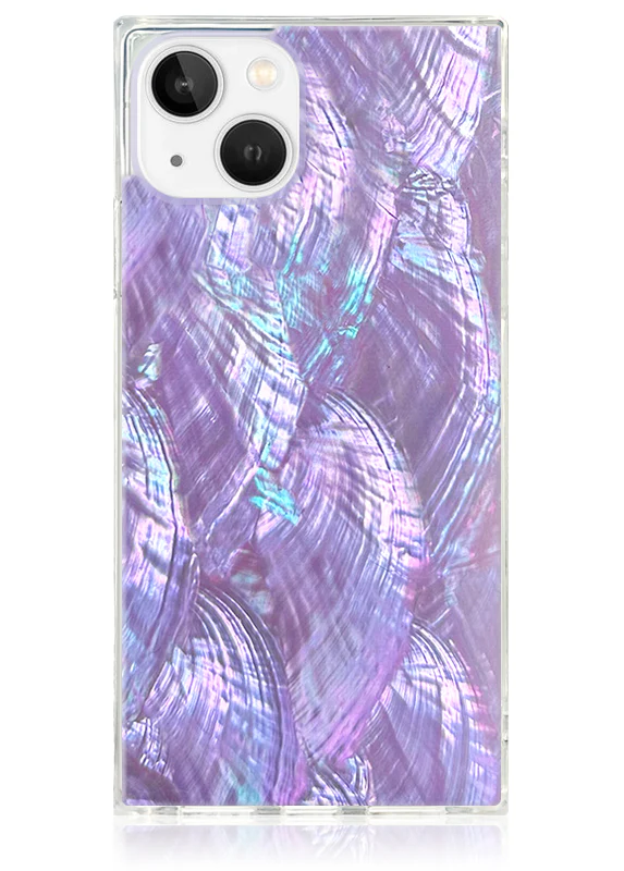 SQUARE® Violet Mother of Pearl iPhone Case - Image 19