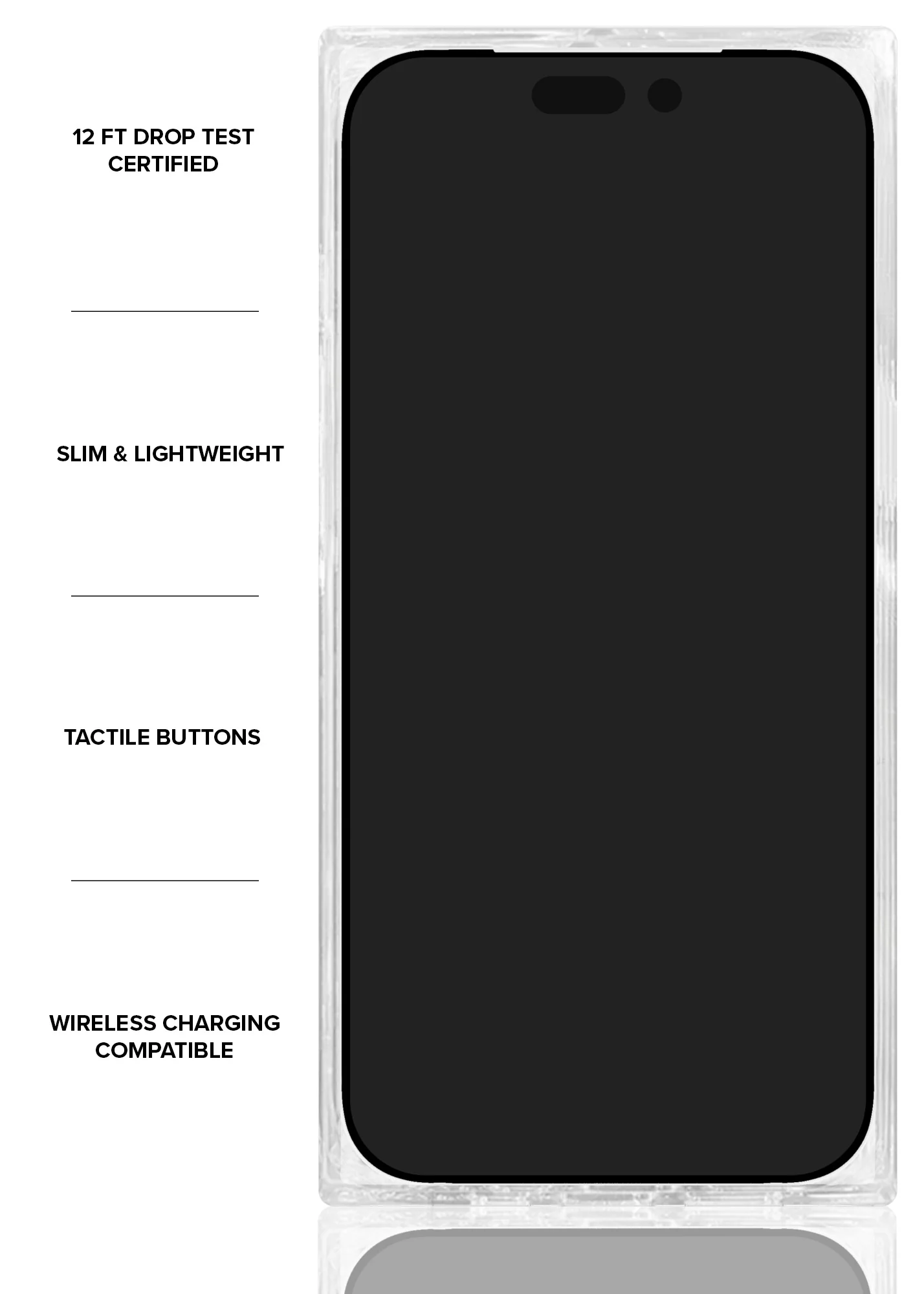 SQUARE® White Crocodile Faux Leather iPhone Case - Image 69