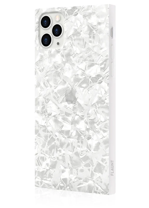 SQUARE® White Pearl iPhone Case - Image 10