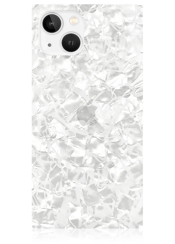 SQUARE® White Pearl iPhone Case - Image 23