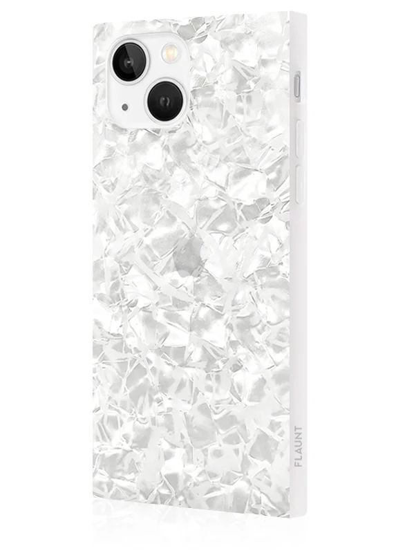 SQUARE® White Pearl iPhone Case - Image 24