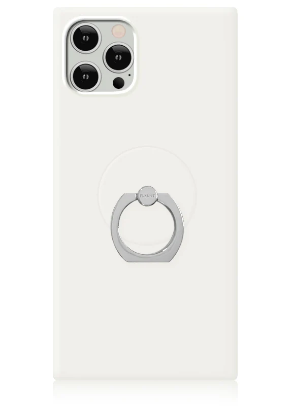 White Adhesive Phone Ring Stand - Image 3