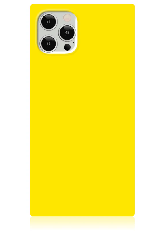 SQUARE® Yellow iPhone Case - Image 3
